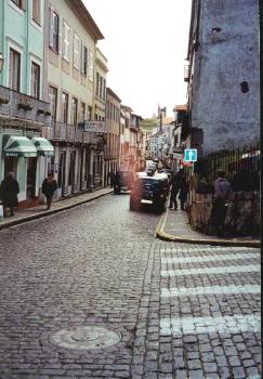 Horta Shopping Street. My own photo.