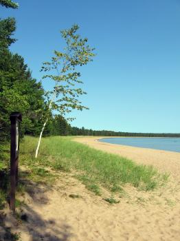 Madeline Island's Big Bay (with map)